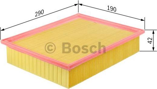 BOSCH 0 986 626 863 - Air Filter, engine www.autospares.lv