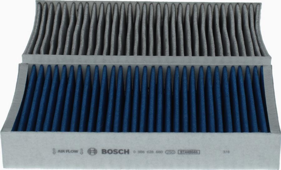 BOSCH 0 986 628 660 - Filtrs, Salona telpas gaiss www.autospares.lv