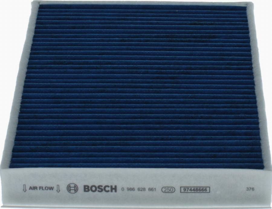 BOSCH 0 986 628 661 - Filtrs, Salona telpas gaiss www.autospares.lv