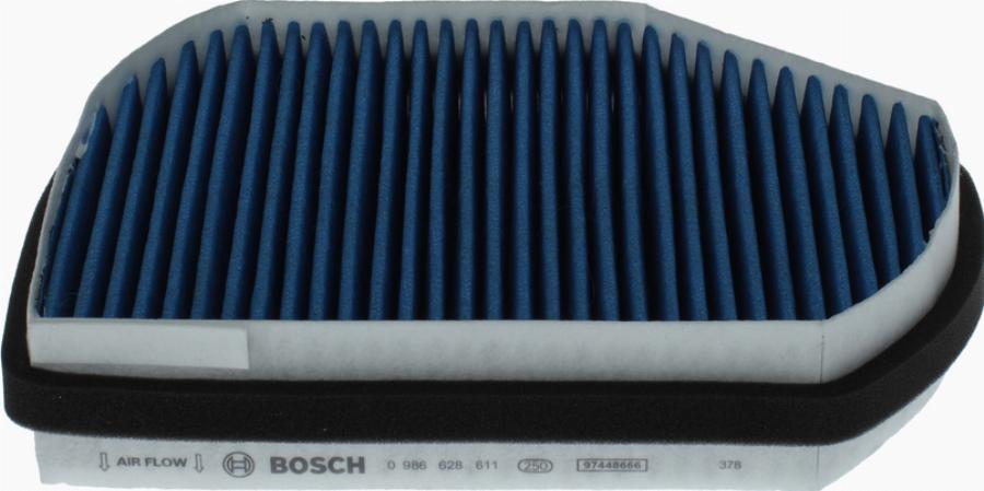 BOSCH 0 986 628 611 - Filtrs, Salona telpas gaiss www.autospares.lv