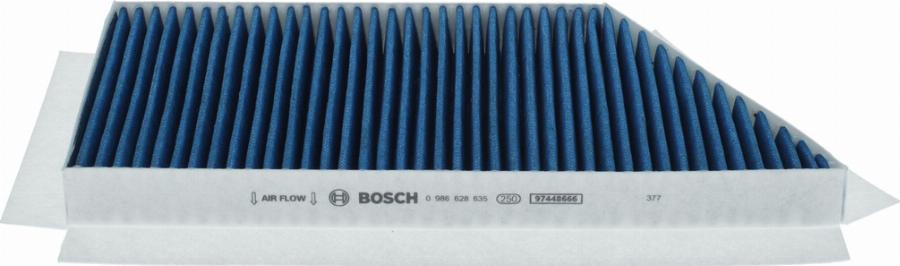 BOSCH 0 986 628 635 - Filtrs, Salona telpas gaiss www.autospares.lv