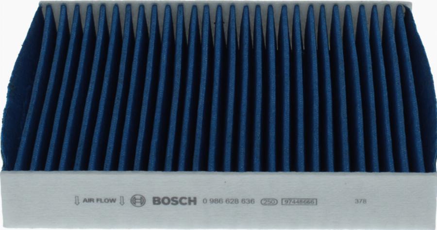 BOSCH 0 986 628 636 - Filtrs, Salona telpas gaiss www.autospares.lv