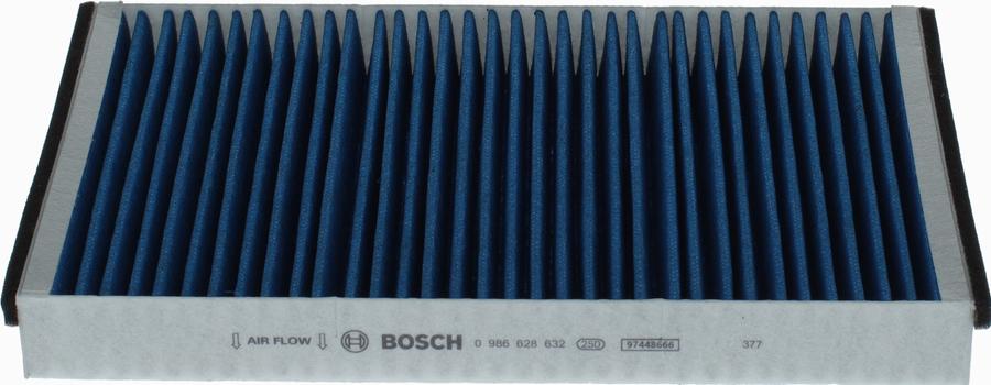 BOSCH 0 986 628 632 - Filtrs, Salona telpas gaiss www.autospares.lv