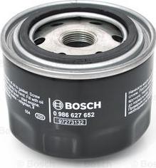 BOSCH 0 986 627 652 - Eļļas filtrs www.autospares.lv