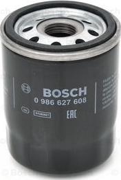 BOSCH 0 986 627 608 - Eļļas filtrs autospares.lv