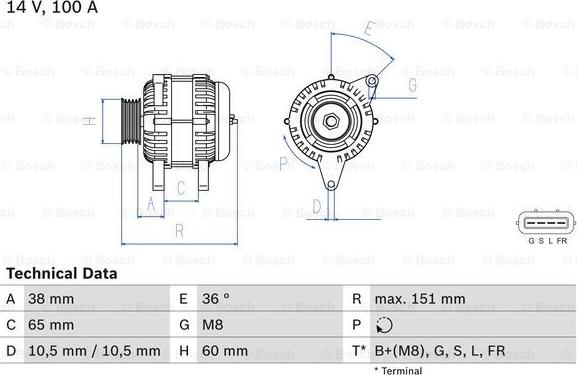 BOSCH 0 986 049 940 - Ģenerators autospares.lv