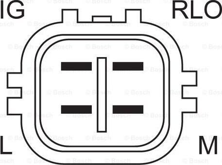 BOSCH 0 986 049 970 - Ģenerators www.autospares.lv