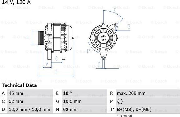 BOSCH 0 986 049 400 - Ģenerators www.autospares.lv