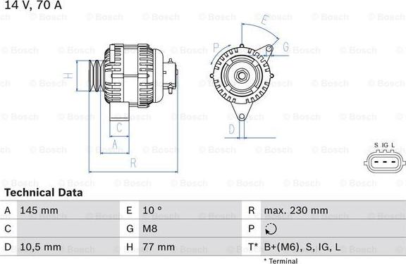 Drögmöller 0 986 049 510 - Ģenerators www.autospares.lv