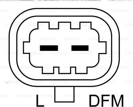 BOSCH 0 986 081 410 - Ģenerators autospares.lv