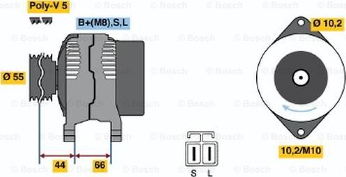 BOSCH 0 986 042 921 - Ģenerators autospares.lv