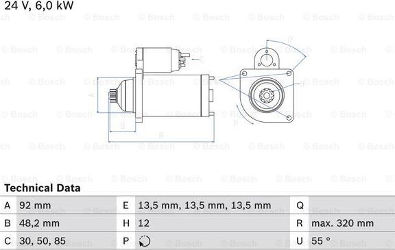 BOSCH 0 986 025 900 - Starteris www.autospares.lv