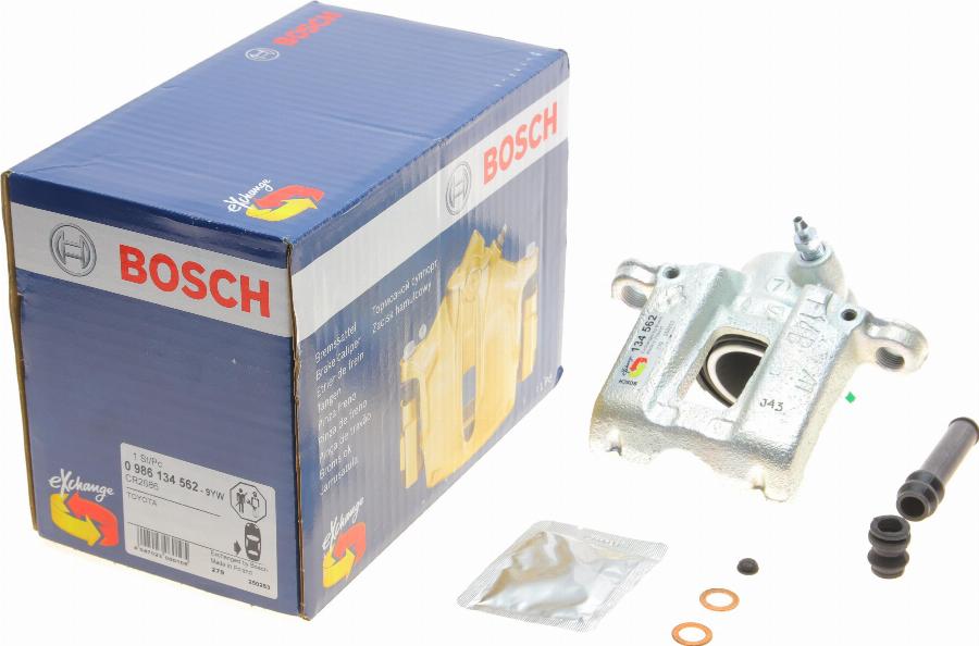 BOSCH 0 986 134 562 - Bremžu suports www.autospares.lv