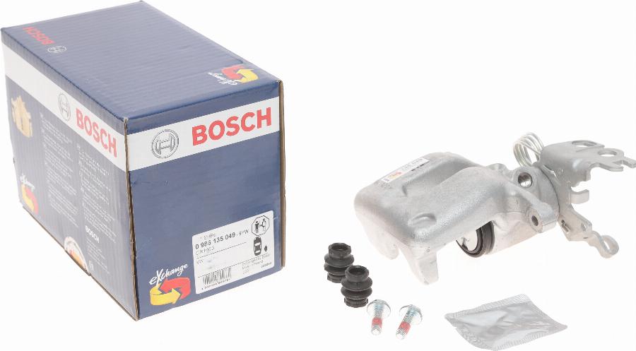 BOSCH 0 986 135 049 - Тормозной суппорт www.autospares.lv