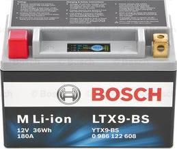 BOSCH 0 986 122 608 - Startera akumulatoru baterija www.autospares.lv