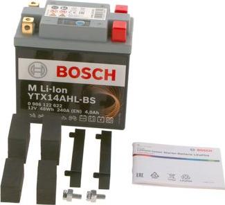 BOSCH 0 986 122 622 - Startera akumulatoru baterija www.autospares.lv