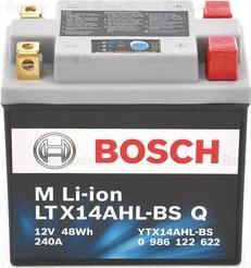 BOSCH 0 986 122 622 - Startera akumulatoru baterija www.autospares.lv