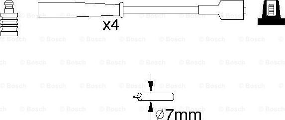 BOSCH 0 986 356 961 - Augstsprieguma vadu komplekts www.autospares.lv