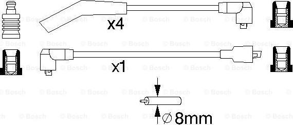 BOSCH 0 986 356 963 - Augstsprieguma vadu komplekts www.autospares.lv