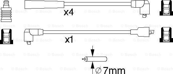 BOSCH 0 986 356 984 - Augstsprieguma vadu komplekts www.autospares.lv