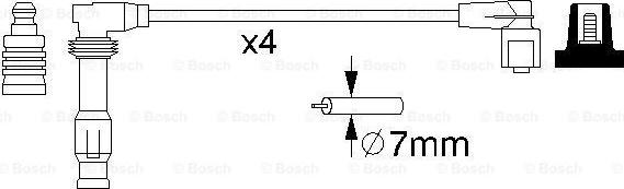 BOSCH 0 986 356 986 - Augstsprieguma vadu komplekts www.autospares.lv