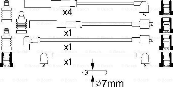 BOSCH 0 986 356 935 - Augstsprieguma vadu komplekts www.autospares.lv