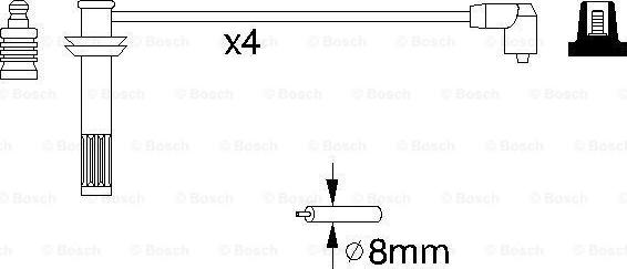 BOSCH 0 986 356 892 - Augstsprieguma vadu komplekts www.autospares.lv