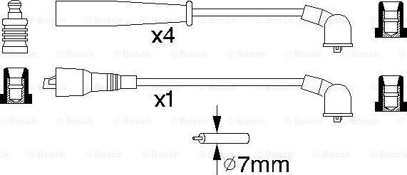 BOSCH 0 986 356 897 - Augstsprieguma vadu komplekts www.autospares.lv