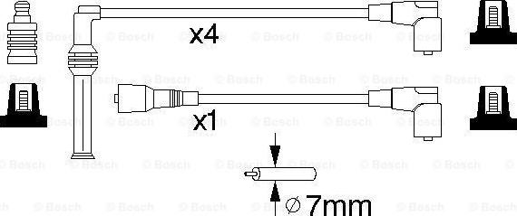 BOSCH 0 986 356 842 - Augstsprieguma vadu komplekts www.autospares.lv