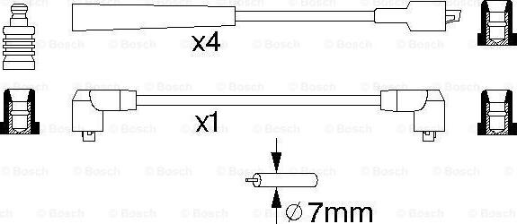 BOSCH 0 986 356 869 - Augstsprieguma vadu komplekts www.autospares.lv