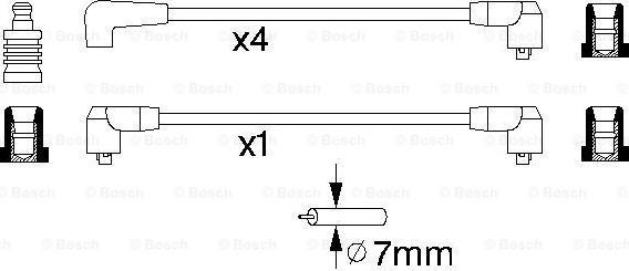 BOSCH 0 986 356 865 - Augstsprieguma vadu komplekts www.autospares.lv