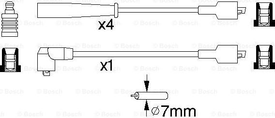 BOSCH 0 986 356 815 - Augstsprieguma vadu komplekts www.autospares.lv