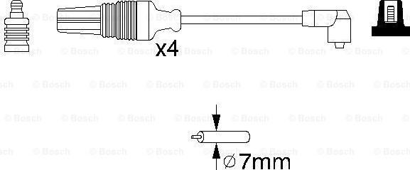 BOSCH 0 986 356 830 - Augstsprieguma vadu komplekts www.autospares.lv