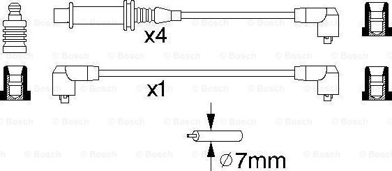 BOSCH 0 986 356 825 - Augstsprieguma vadu komplekts www.autospares.lv