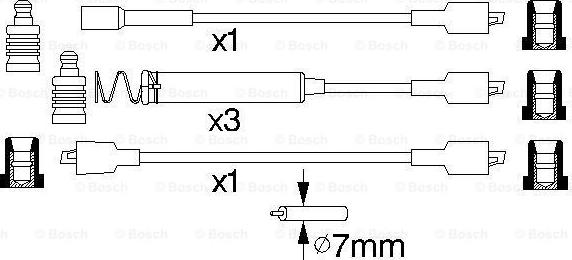 BOSCH 0 986 356 826 - Augstsprieguma vadu komplekts www.autospares.lv