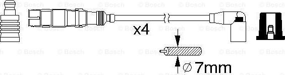 BOSCH 0 986 356 359 - Augstsprieguma vadu komplekts www.autospares.lv