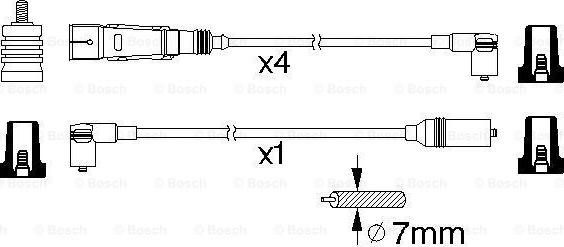 BOSCH 0 986 356 358 - Augstsprieguma vadu komplekts www.autospares.lv