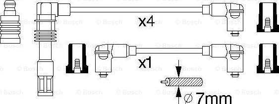 BOSCH 0 986 356 309 - Augstsprieguma vadu komplekts www.autospares.lv