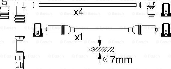 BOSCH 0 986 356 303 - Augstsprieguma vadu komplekts www.autospares.lv