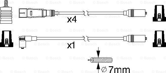 BOSCH 0 986 356 317 - Augstsprieguma vadu komplekts www.autospares.lv