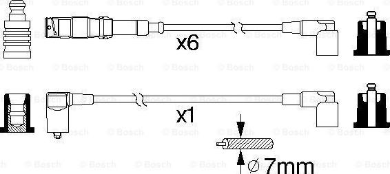 BOSCH 0 986 356 332 - Augstsprieguma vadu komplekts www.autospares.lv