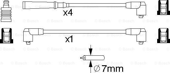 BOSCH 0 986 356 790 - Augstsprieguma vadu komplekts www.autospares.lv