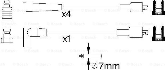 BOSCH 0 986 356 749 - Augstsprieguma vadu komplekts www.autospares.lv