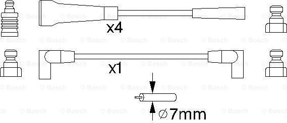 BOSCH 0 986 356 744 - Augstsprieguma vadu komplekts www.autospares.lv