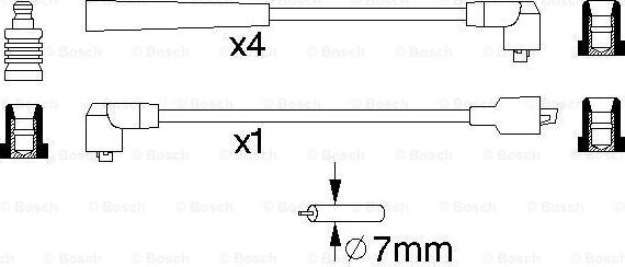 BOSCH 0 986 356 745 - Augstsprieguma vadu komplekts www.autospares.lv