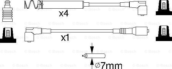 BOSCH 0 986 356 746 - Augstsprieguma vadu komplekts www.autospares.lv