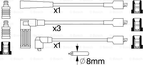 BOSCH 0 986 356 792 - Augstsprieguma vadu komplekts www.autospares.lv