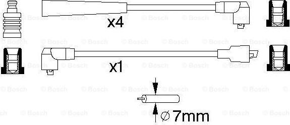 BOSCH 0 986 356 734 - Augstsprieguma vadu komplekts www.autospares.lv