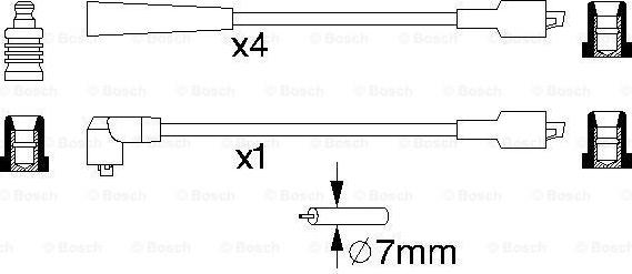 BOSCH 0 986 356 736 - Augstsprieguma vadu komplekts www.autospares.lv