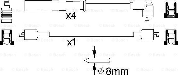 BOSCH 0 986 356 774 - Augstsprieguma vadu komplekts www.autospares.lv